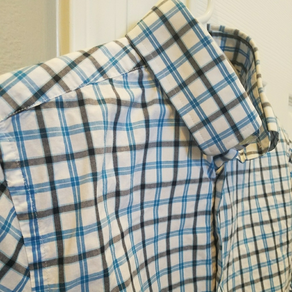 Express Mens Fitted Dress Shirt